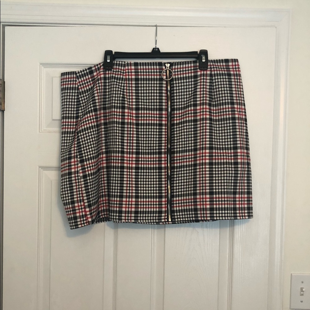 Forever 21 vintage style plaid skirt